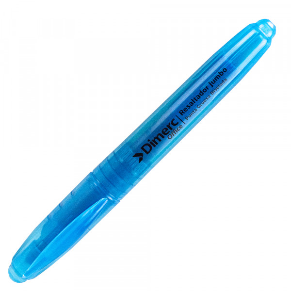 Resaltador celeste jumbo Dimerc