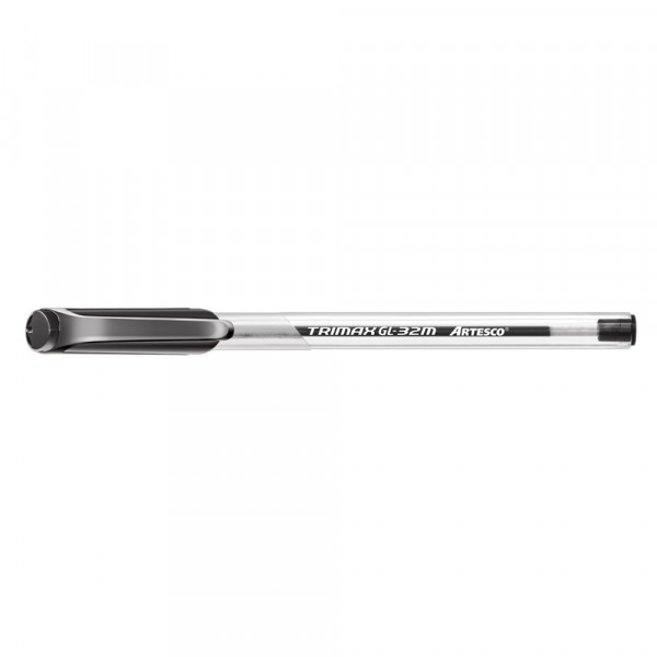 Lapicero tinta semi gel negro trimax gl-32m 1.0mm Artesco