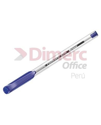 Lapicero tinta semi gel azul gl 32 m trimax 1.0 mm Artesco