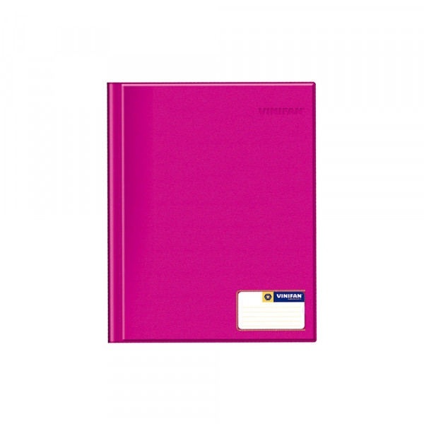 Folder doble tapa A4 con gusano magenta Vinifan