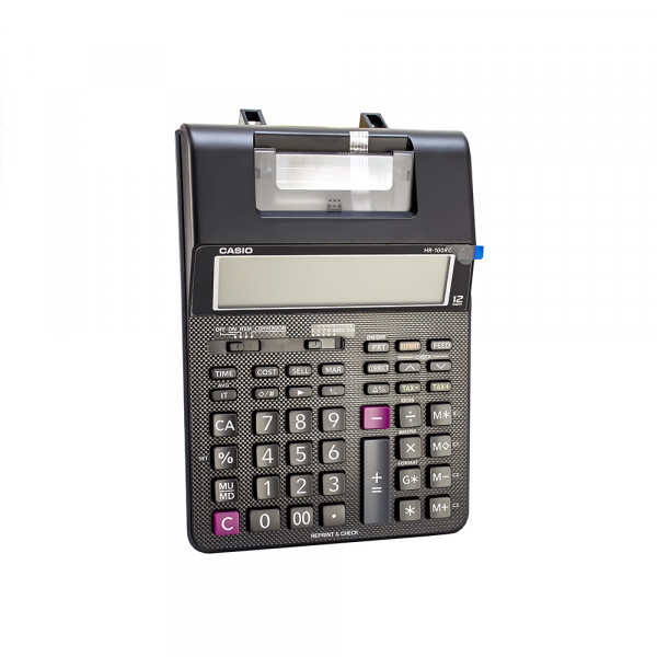 CALCULADORA C/IMPRESORA HR-100RC BLACK CASIO