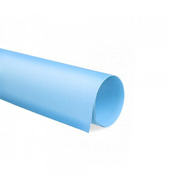 Cartulina escolar celeste 50x65cm x100 unidades