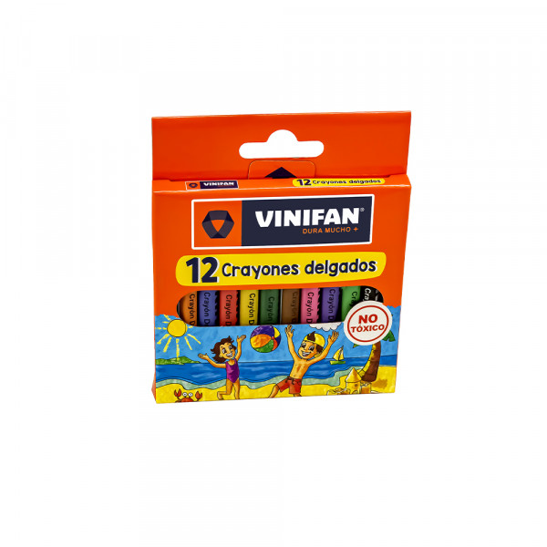 CRAYONES DELGADOS X 12 UNI VINIFAN