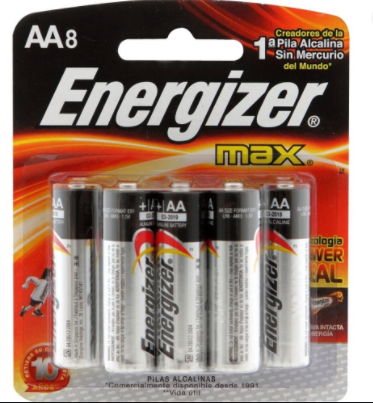 PILA AA X 8 UN ENERGIZER