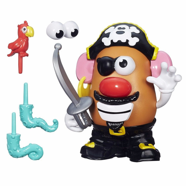 SR. Y SRA. CARA DE PAPA PIRATA/EN LA PLAYA