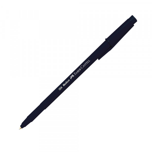 Lapicero negro 034 m 1.0 mm Faber Castell