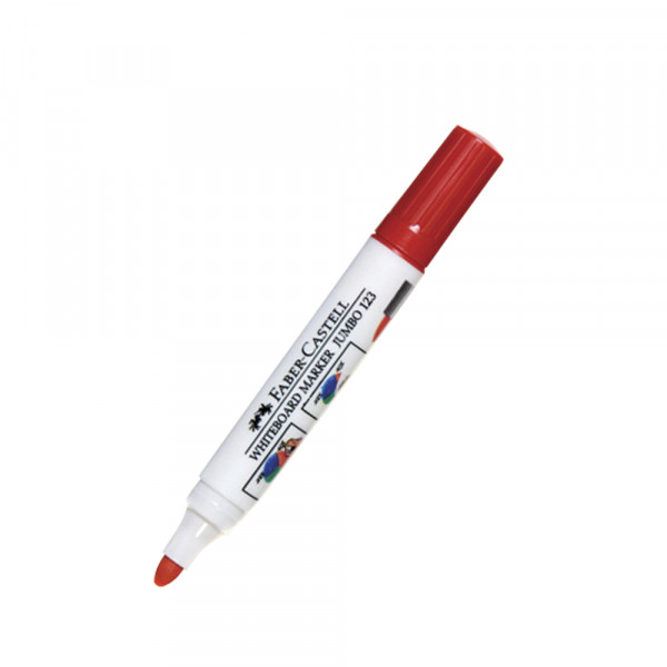 MARCADOR PIZARRA ROJO  123 FABER