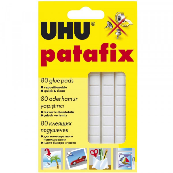 PEGAMENTO PATAFIX 80 PASTILLAS UHU